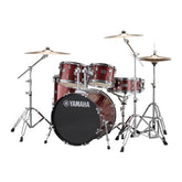 Yamaha Rydeen Acoustic Drum Kit Fusion Burgundy Glitter
